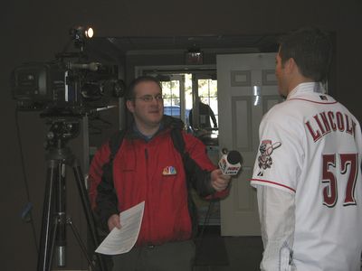 Lincoln on TV in Findlay.jpg